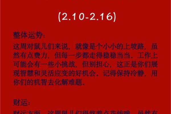 属鼠之人性格与命运走向