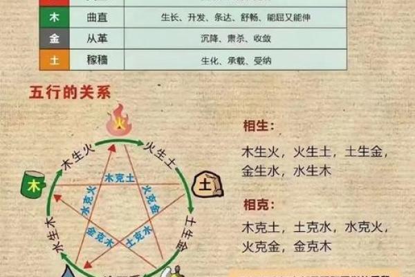 年份五行关系揭秘：如何根据出生年份找到你的五行命运？