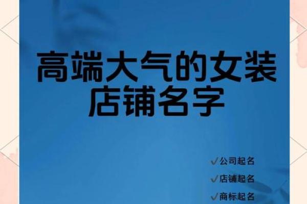 女装销售公司创意命名指南与灵感分享