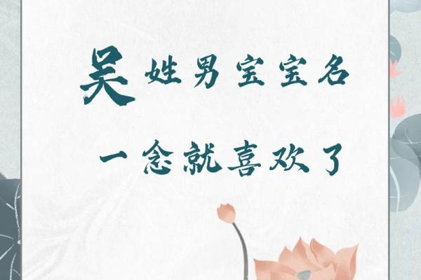 如何为吴姓男孩取一个有意义且独特的名字