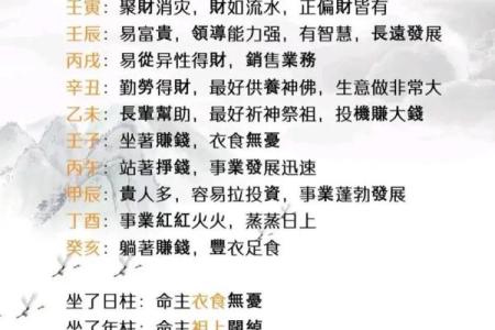 生辰八字有贵人相助，财富与成功都指日可待