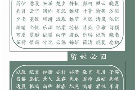 生辰八字起名大全：如何根据八字选择最合适的名字？