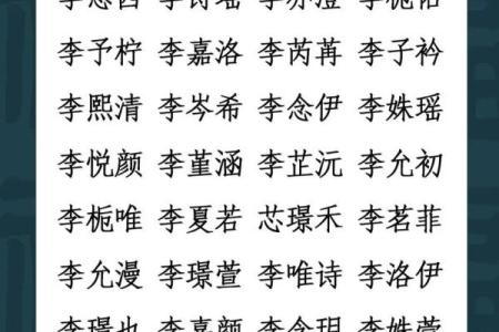 李姓女孩取名技巧，助你选个寓意深远的名字