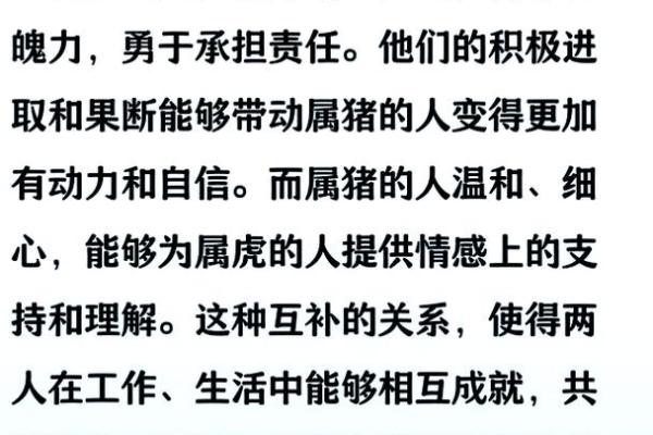 女属猪男属虎爱情运势如何
