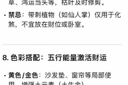 招财利身体的风水布局技巧解析