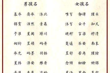 经典古风四字名字推荐与寓意解析