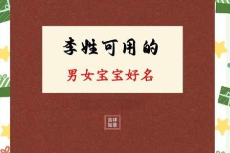 李姓名字大全：给你的孩子起个有意义的名字