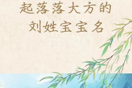 刘姓男孩女孩名字大全