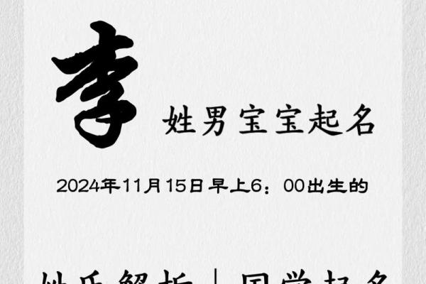 李姓男孩名字推荐,给宝宝起个有意义的名字 李姓男孩名字推荐,给宝宝起个有意义的名字