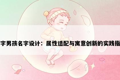 戏字男孩名字设计：属性适配与寓意创新的实践指南